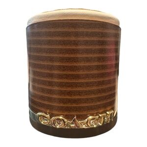 Coach Beige Open-Toe Mules